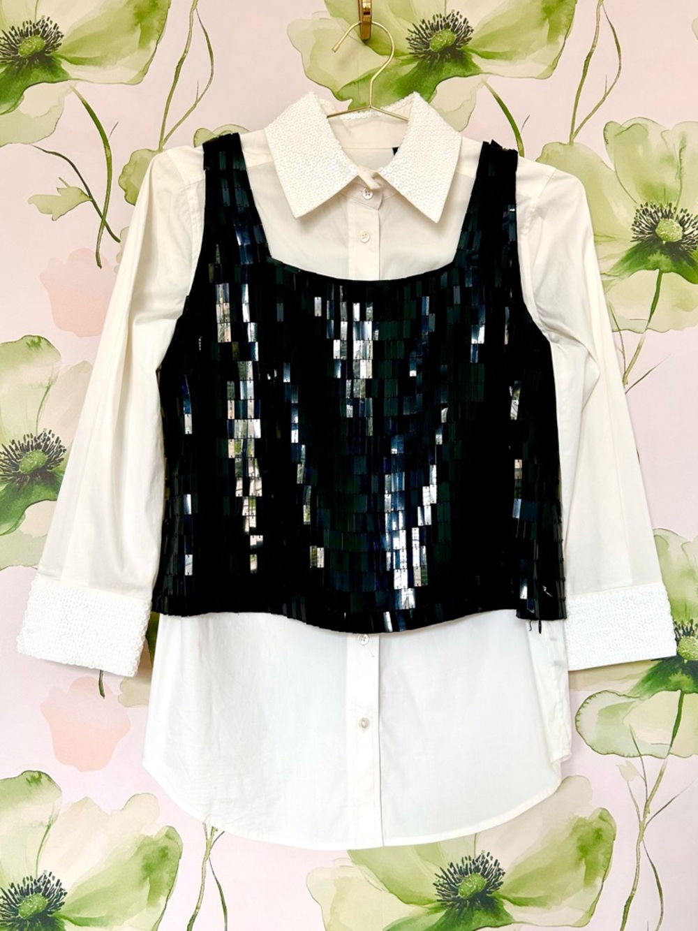 RENA ROWAN La Fete Sequin Top - Picture 4 of 13